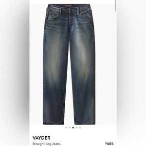 Vayder straight Sebastian jeans sz 36